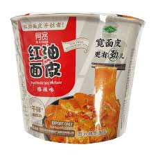 HI A'KUAN Broad Noodle (Bowl) - Spicy Hot Flavour 110g