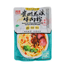 HI A'KUAN Huaxi Artificial Beef Flav. Instant Rice Noodle 270g