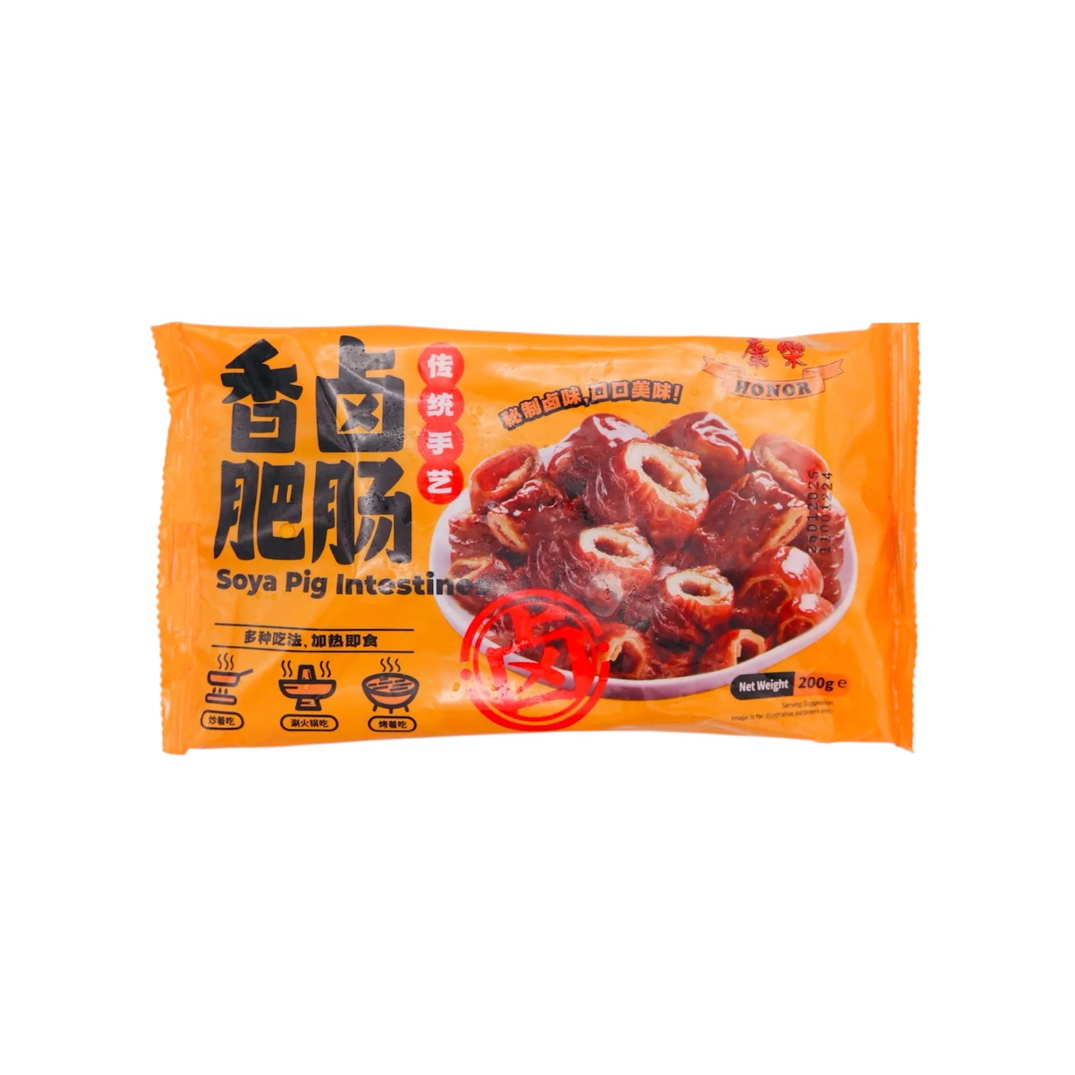 HONOR Soya Pig Intestines 康樂 香滷肥腸 200g