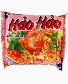 ACECOOK Hao Hao Hot-Sour Shrimp Noodle 77g