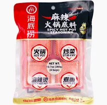 HI Spicy Hotpot Seasoning (4 Blocks) 360g