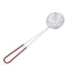 Hot Pot Ladle 7.5cm with Red Handle