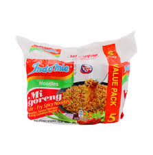 INDOMIE Mi Goreng Stir Fry Noodles - Spicy Flavour (5packs x 80g)