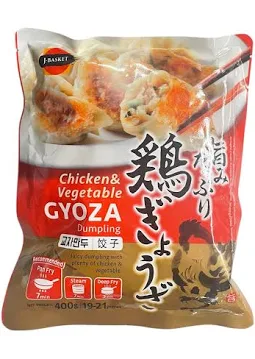 J-BASKET Gyoza Dumpling - Chicken & Vegetable 韓國雞肉菜煎餃 400g