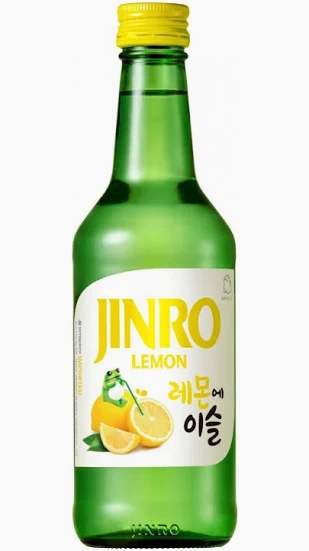 JINRO Soju - Lemon Flavour 360ml 13% Vol.
