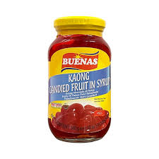 KAONG Green Candied Fruit in Syrup 340g