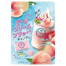 KASUGAI Peach Cream Frappe Candy 春日井 76g