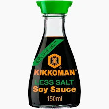KIKKOMAN Less Salt Soy Sauce in Dispenser 150ml
