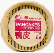 KIM'S FOOD Pancakes For Crispy Duck (17 Packs x 6pcs) 1000g