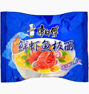 KSF Instant Noodle - Fish & Prawn Flavour 康師傅 鮮虾魚板面 98g