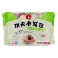 KUNG FU Juicy Bao - Three Deli Vegetable (12pcs) 功夫 小籠包 300g