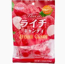 KASUGAI Lychee Candy 115g
