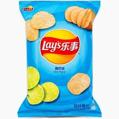 LAY'S Potato Chip - Lime Flavour 乐事 薯片- 青柠味 70g