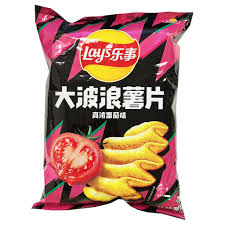 LAY'S Big Wave Potato Chips - Tomato Flavour 70g