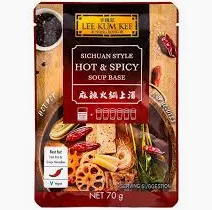 LEE KUM KEE Sichuan Style Hot & Spicy Soup Base 70g