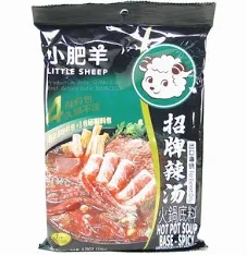 LITTLE SHEEP Hot Pot Soup Base - Spicy 小肥羊 招牌汤火鍋底料 235g