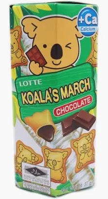 LOTTE Koala's March Biscuits - Chocolate 37g