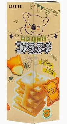LOTTE Koala's March Biscuits - White Milk 37g