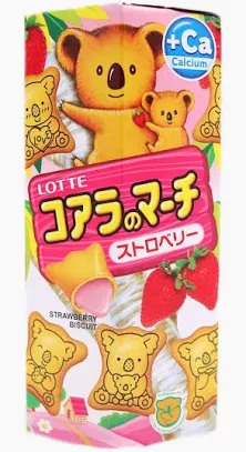 LOTTE Koala's March Biscuit - Strawberry 37g