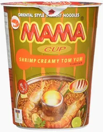MAMA Shrimp Creamy Tom Yum Flavour Cup Noodle 70g