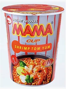 MAMA Shrimp Tom Yum Flavour Cup Noodle 70g