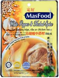 MASFOOD White Pepper & Herbal Spice 30g