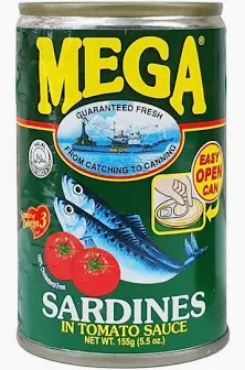MEGA Sardines in Tomato Sauce 155g