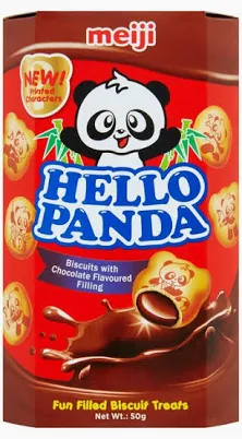 MEIJI Hello Panda Biscuits - Chocolate 50g