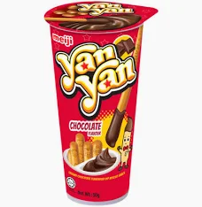 MEIJI Yan Yan Chocolate Flav. Dip Biscuit Snack 50g