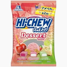 MORINAGA HI-CHEW Soft Candy - Dessert Mix Flav. 68g