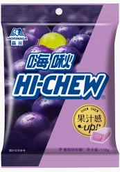 MORINAGA HI-CHEW Soft Candy - Grape Flav. 118g