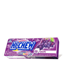 MORINAGA HI-CHEW Soft Candy - Grape Flavour 50g