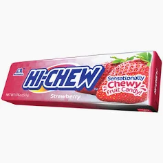MORINAGA HI-CHEW Soft Candy - Strawberry Flav. 50g