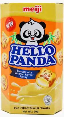 MEIJI Hello Panda Biscuits - Caramel 50g