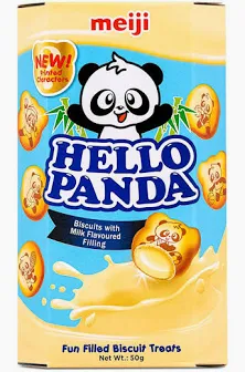 MEIJI Hello Panda Biscuits - Milk 50g