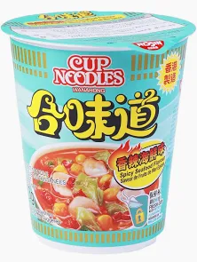 NISSIN HK Cup Noodles - Spicy Seafood Flavour 72g