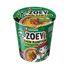 NONGSHIM x K-Pop Demon Hunters Shin Ramyun Cup - Zoey Hamburger Taste 68g