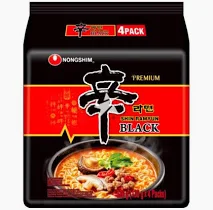 NONGSHIM Shin Ramyun Black  (130g x4)