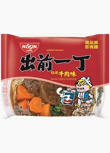 NISSIN HK Instant Noodles - Roast Beef Flav. 100g