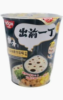 NISSIN HK Cup Noodles - Black Garlic Oil Tonkotsu Flav. 72g