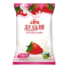 OISHI Soft Milk Candy - Strawberry Flavor 120g