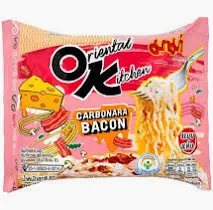 ORIENTAL KITCHEN Instant Noodles - Carbonara Bacon Flavour 85g