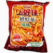OISHI Prawn Crackers - Spicy Flav. 40g