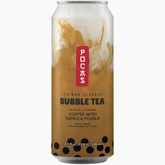 POCAS Bubble Tea - Coffee with Tapioca Pearls 490ml