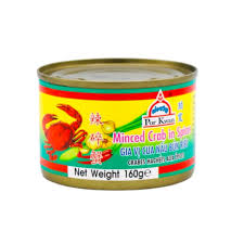 POR KWAN Minced Crab in Spices 160g