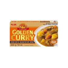 S & B Golden Curry - Japanese Curry Block - Mild (2x110g)
