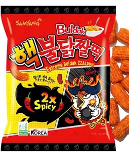 SAMYANG 2xSpicy Extreme Buldak Zzaldduk Snack 80g