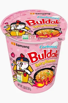 SAMYANG Buldak Hot Chicken Carbonara Ramen Cup 80g