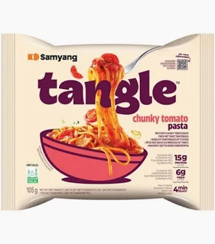 SAMYANG Tangle Chunky Tomato Flavour Pasta 105g 