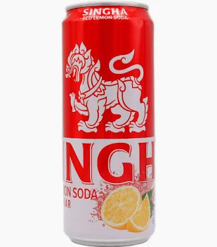SINGHA Red Lemon Soda 330ml